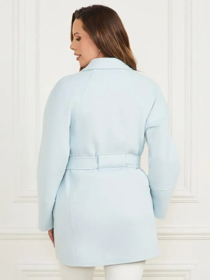 Women Jackets Marciano Maxime Coat Soft Blue