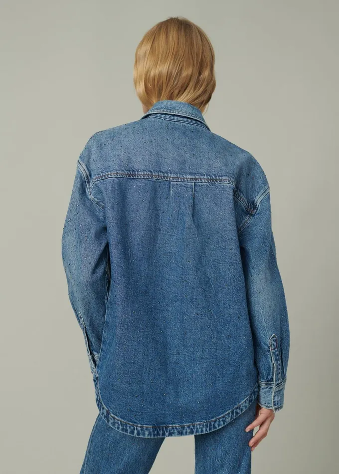 Women Jackets Outerwear Joe039s Jeans THE KATRINA SHIRT JACKET Stargaze