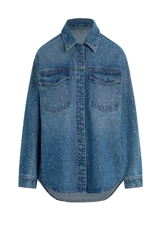Women Jackets Outerwear Joe039s Jeans THE KATRINA SHIRT JACKET Stargaze