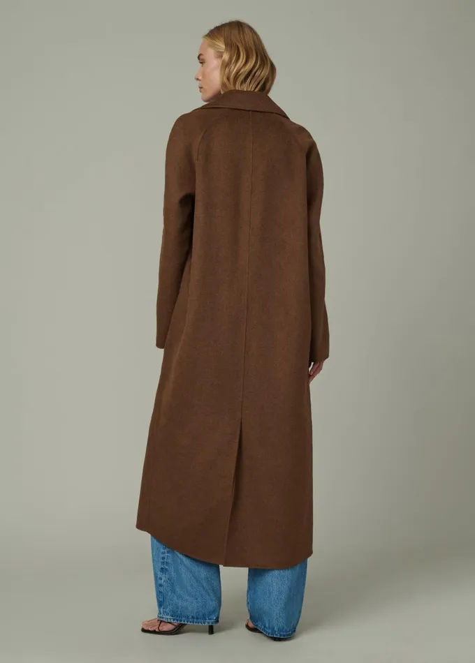 Women Jackets Outerwear Joe039s Jeans THE MADELINE COAT Chestnut Brown