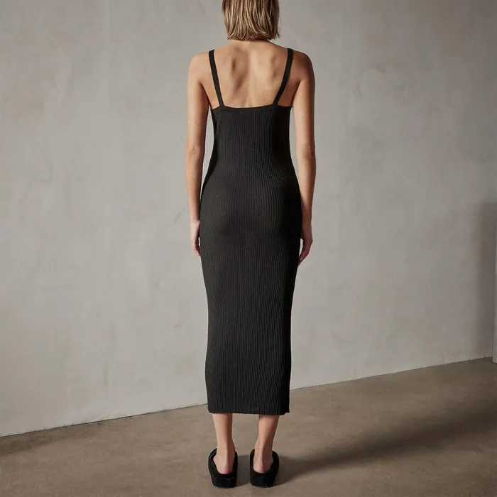 WOMEN James Perse DRESSESJUMPSUITS Carmel Dress Black