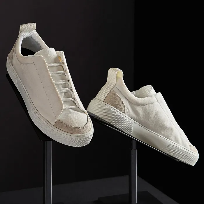 WOMEN James Perse LACEUPS Women039s Solstice Low Top Skate Sneaker Whitetaupe