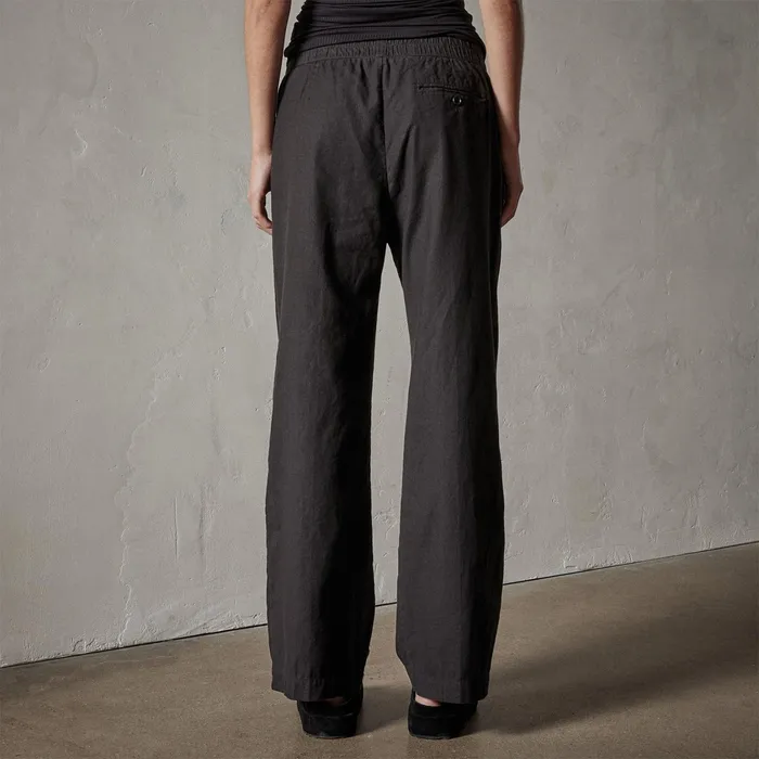 WOMEN James Perse LOS ANGELES COLLECTION Canyon Linen Pant Black