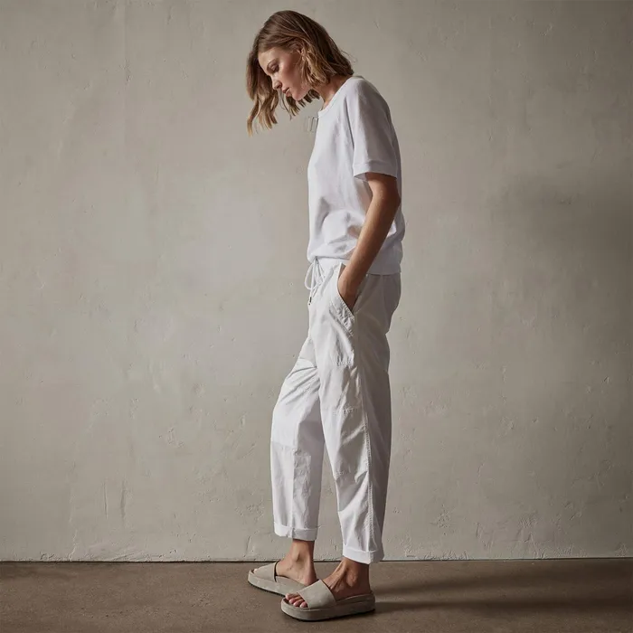 WOMEN James Perse LOS ANGELES COLLECTION Utility Pant White