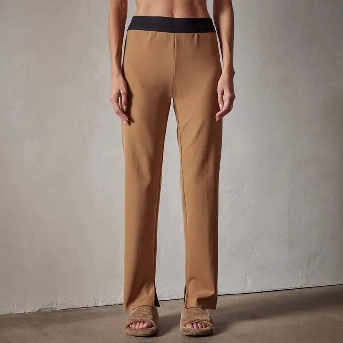 WOMEN James Perse PANTSDENIM Matte Scuba Slim Fit Pant Copper