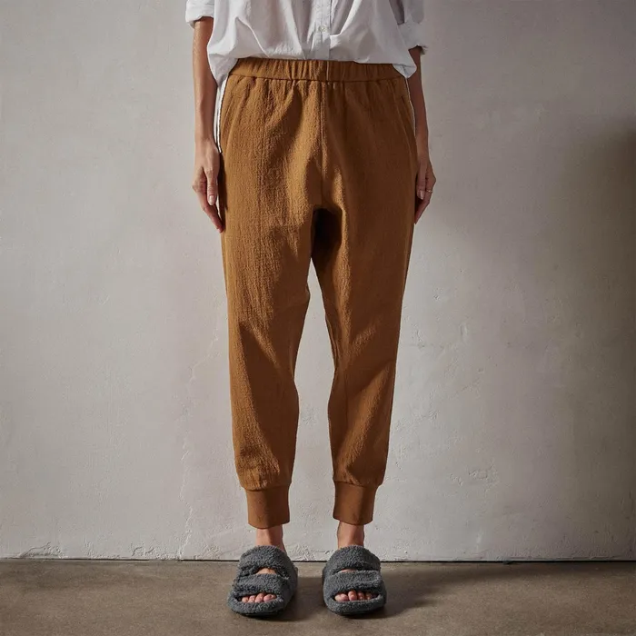 WOMEN James Perse PANTSDENIM Stretch Wool Pant Caramel