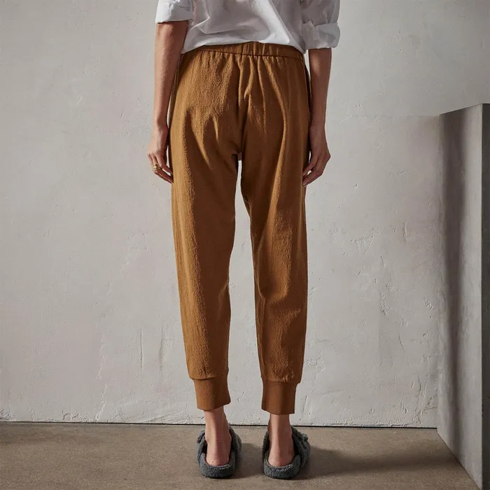 WOMEN James Perse PANTSDENIM Stretch Wool Pant Caramel