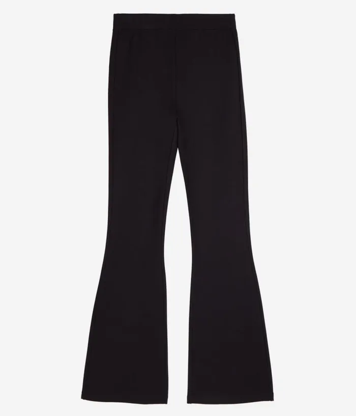Women Jeans and Pants THE KOOPLES Black Flare Trousers Women Jeans and Pants THE KOOPLES Black Flare Trousers