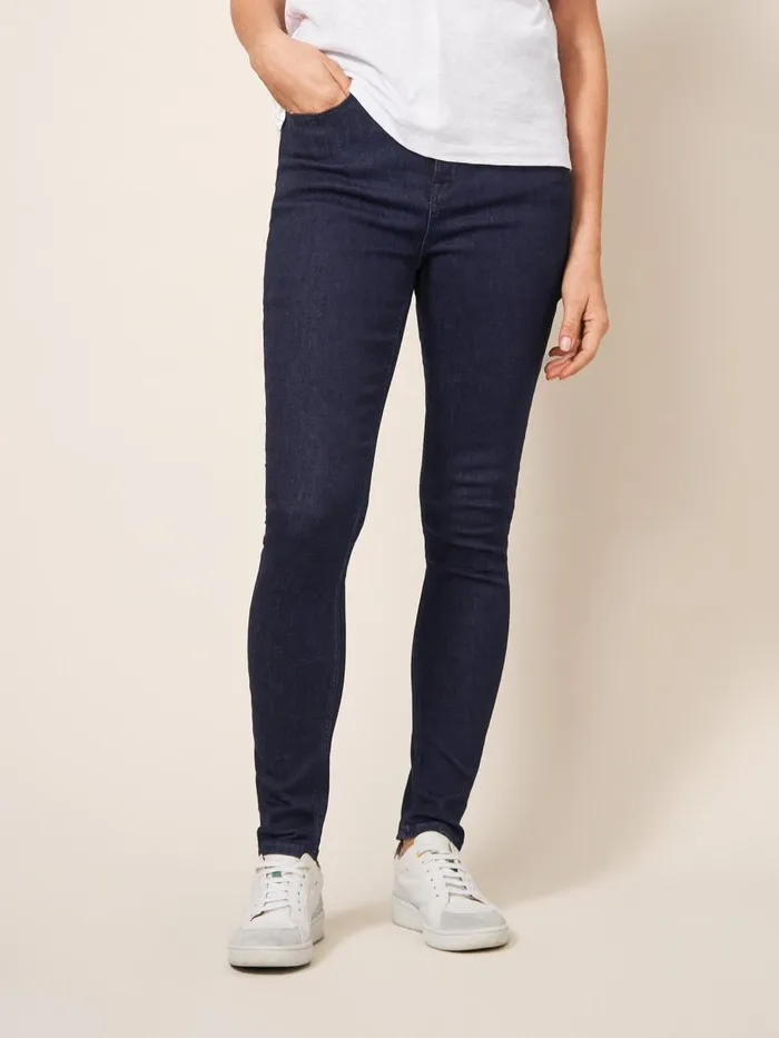 Women JEANS White Stuff Amelia Skinny Jeans Dk Denim Women JEANS White Stuff Amelia Skinny Jeans Dk Denim
