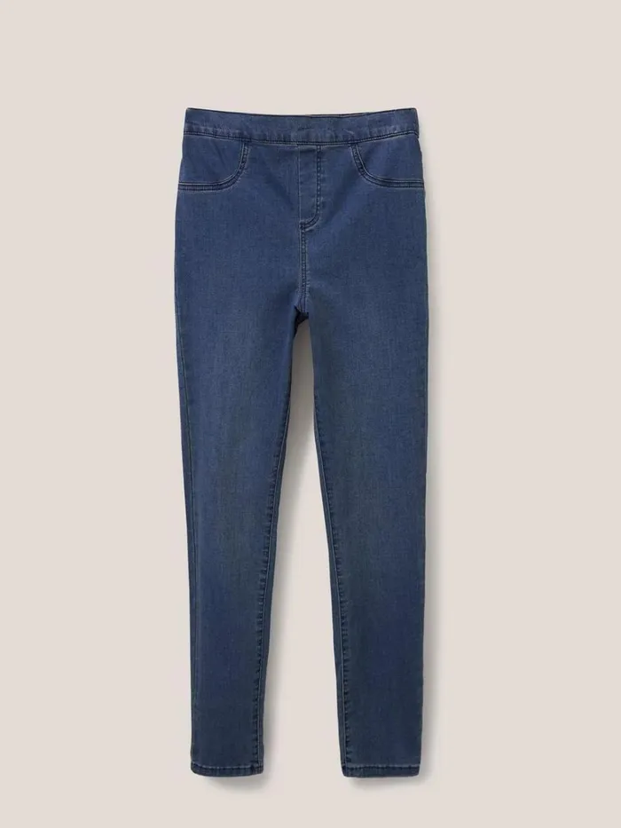 Women JEANS White Stuff Janey Full Length Jegging Mid Denim