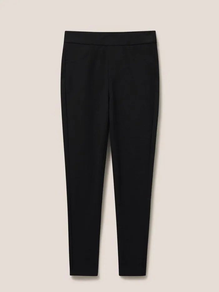 Women JEANS White Stuff Jodie Ponte Jegging Pure Black