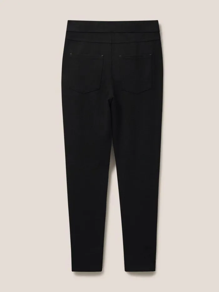 Women JEANS White Stuff Jodie Ponte Jegging Pure Black