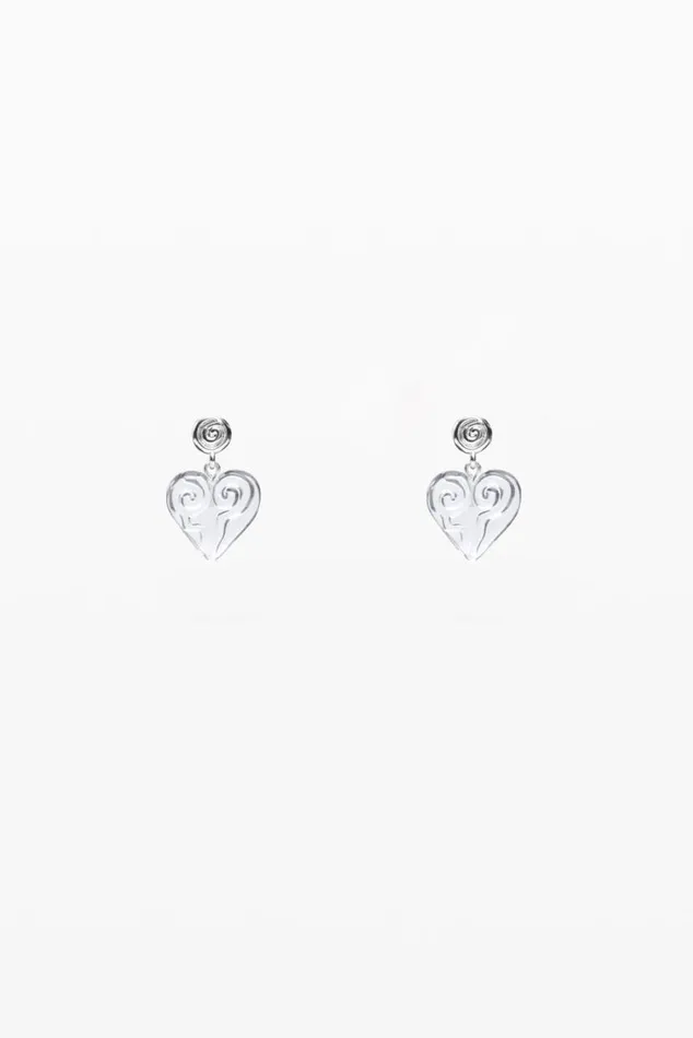 Women Jewellery Desigual Zalio Purple Crystal Earrings