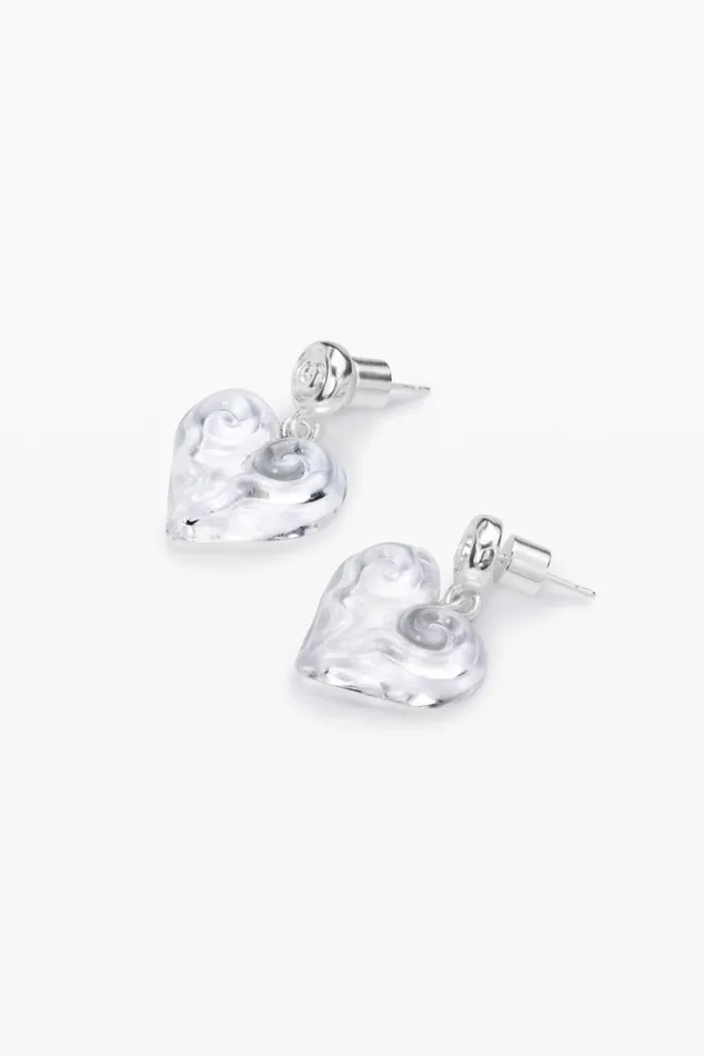 Women Jewellery Desigual Zalio Purple Crystal Earrings