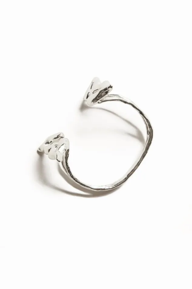 Women Jewellery Desigual Zalio Silver Plated Butterfly Bracelet