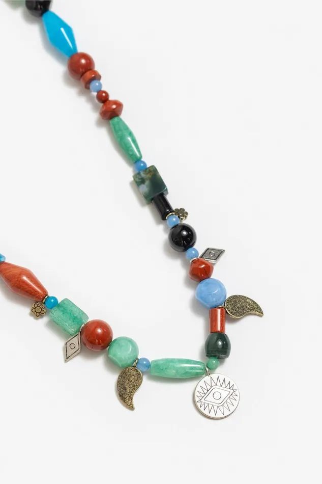 Women Jewelry Johnny Was PAISLEY EVIL EYE CHARM AND GEMSTONE NECKLACE Assorted Women Jewelry Johnny Was PAISLEY EVIL EYE CHARM AND GEMSTONE NECKLACE Assorted