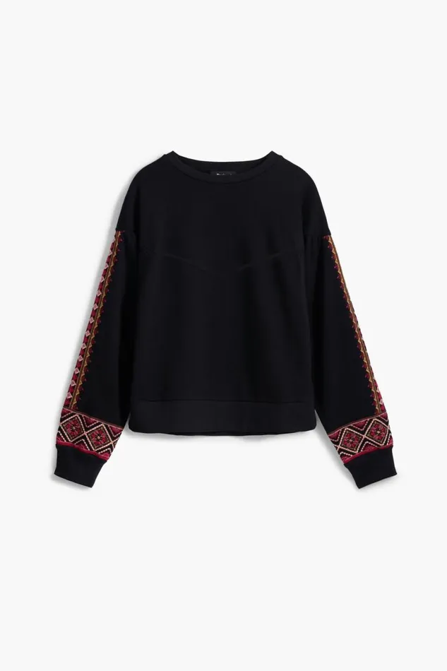 Women Jumpers Desigual Ethnic Sweatshirt