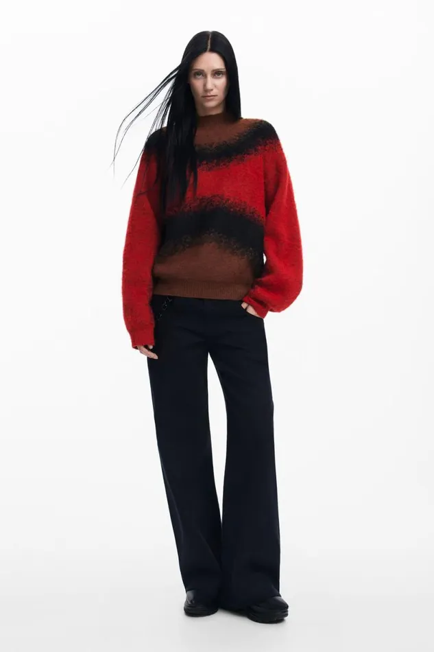 Women Jumpers Desigual Maitrepierre Gradient Sweater