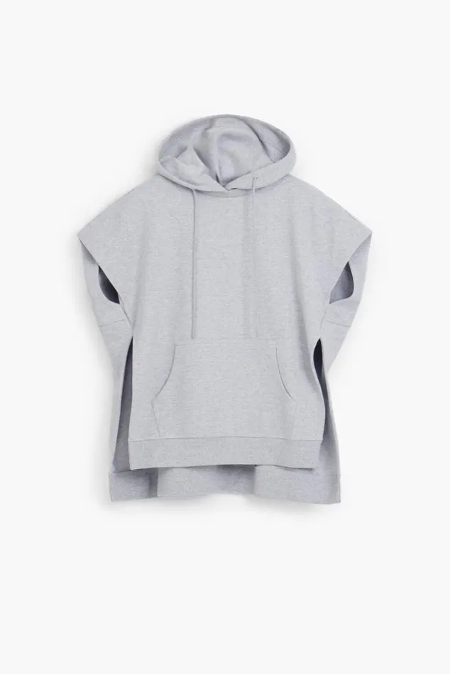 Women Jumpers Desigual Plain Poncho Sweatshirt