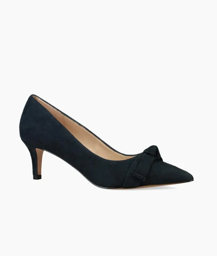 Women Keesa Low Heel 8211 Midnight Pelle Moda Low Heels Women Keesa Low Heel 8211 Midnight Pelle Moda Low Heels