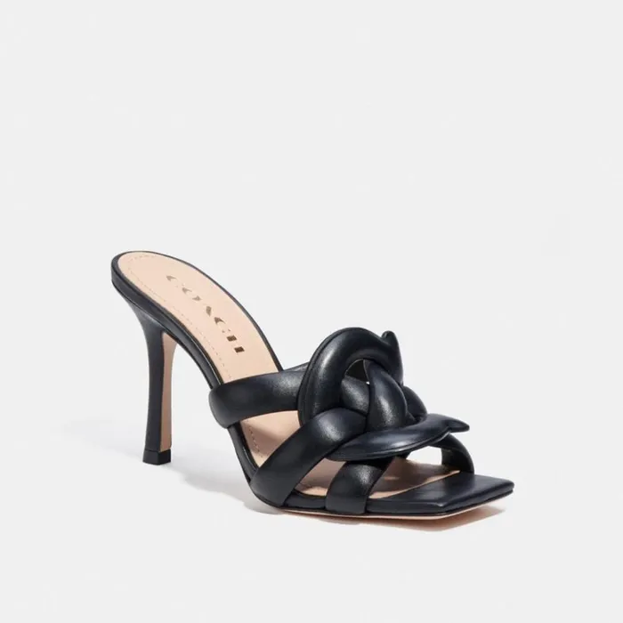 Women Kellie Sandal Black Coach Sandals