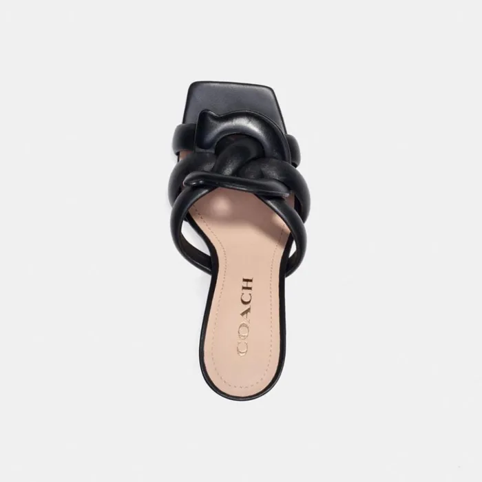 Women Kellie Sandal Black Coach Sandals