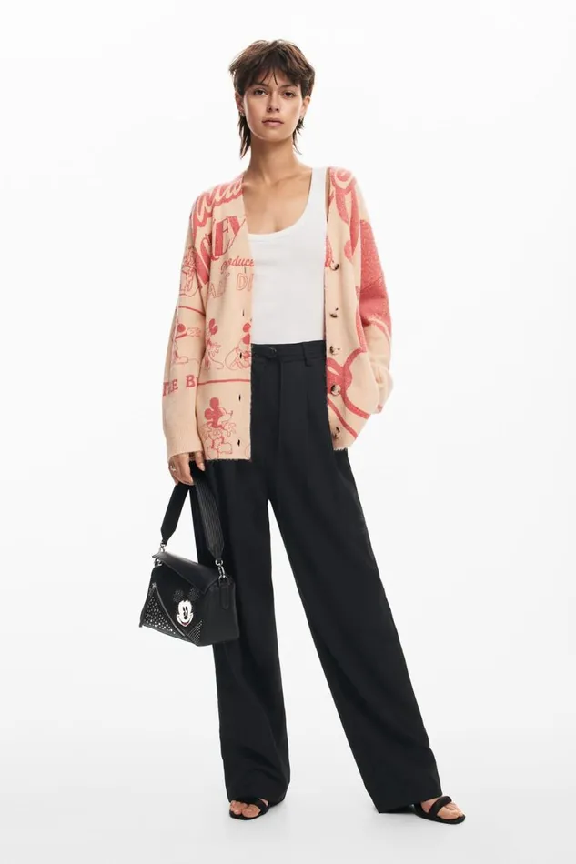 WomenKids Jumpers Desigual Mickey Cardigan