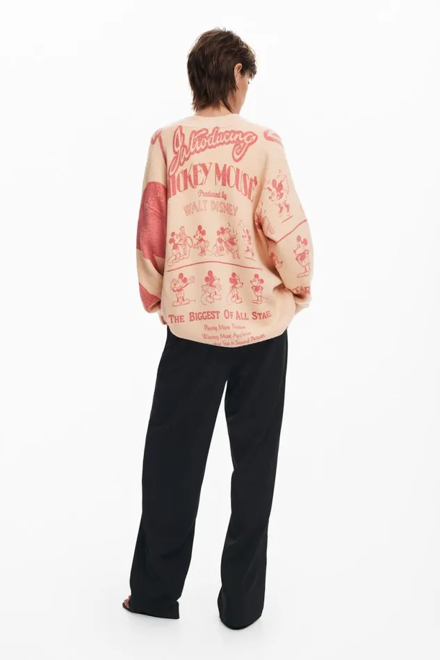 WomenKids Jumpers Desigual Mickey Cardigan