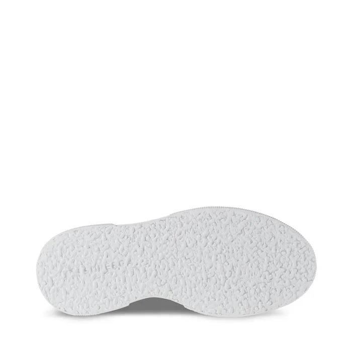 Women Lady Shoes Woman 2287 BUBBLE Wedge WHITE Superga Platform