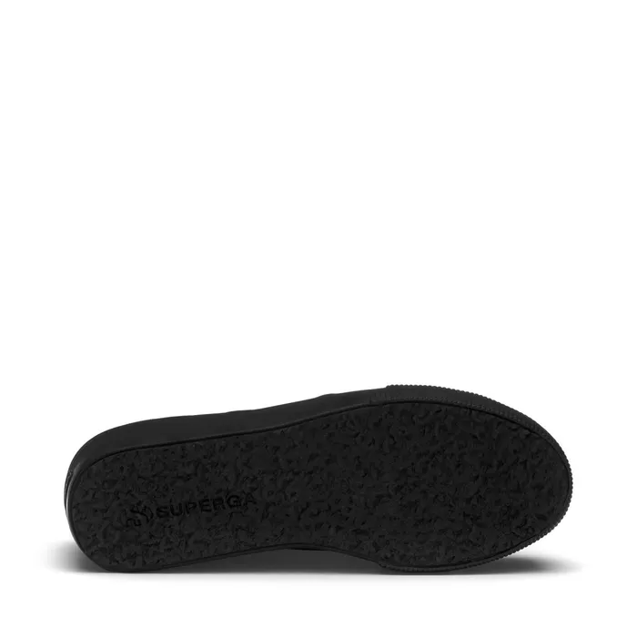 Women Lady Shoes Woman 2790 PLATFORM LAME Wedge TOTAL BLACK Superga Platform