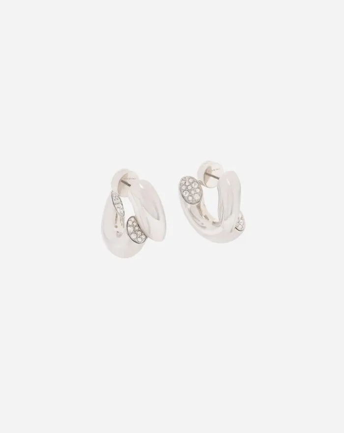 Women Lanvin Jewelry Sequence By Lanvin Rhinestone Earrings Silvercrystal