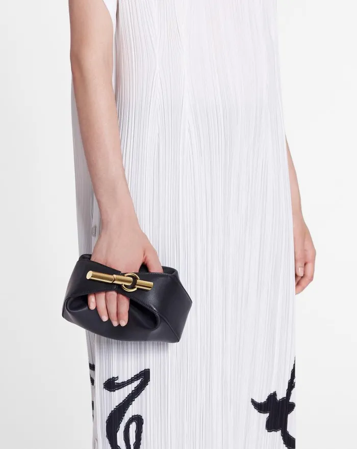 Women Lanvin Mini Bags and Clutches Haute Squence Leather Clutch Bag Black Women Lanvin Mini Bags and Clutches Haute Squence Leather Clutch Bag Black