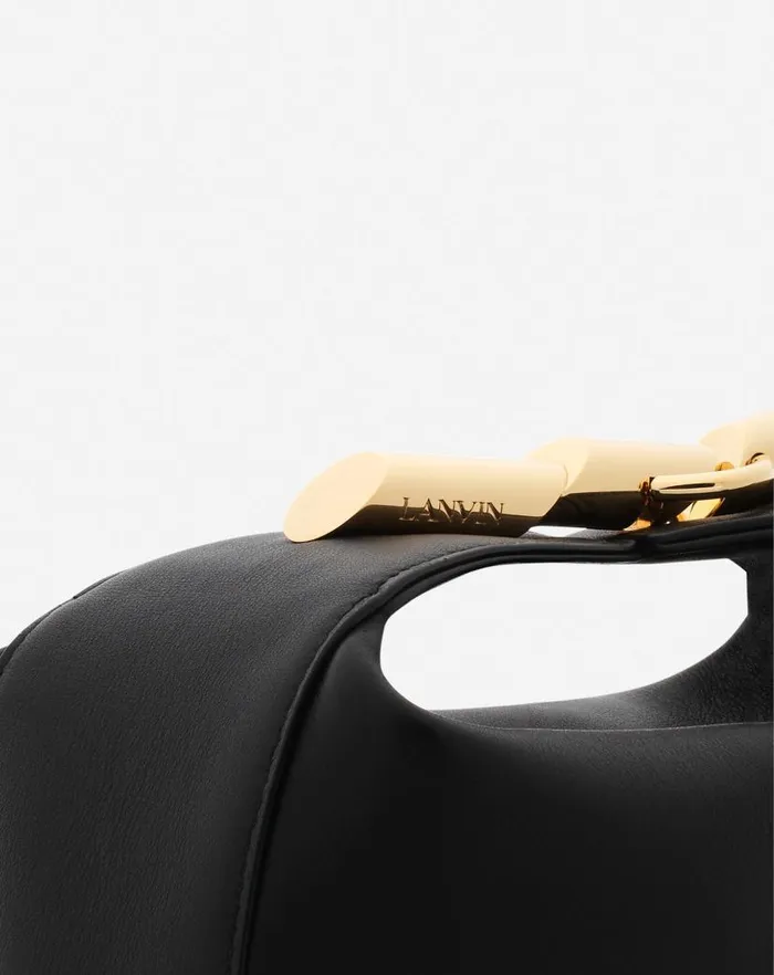 Women Lanvin Mini Bags and Clutches Haute Squence Leather Clutch Bag Black Women Lanvin Mini Bags and Clutches Haute Squence Leather Clutch Bag Black