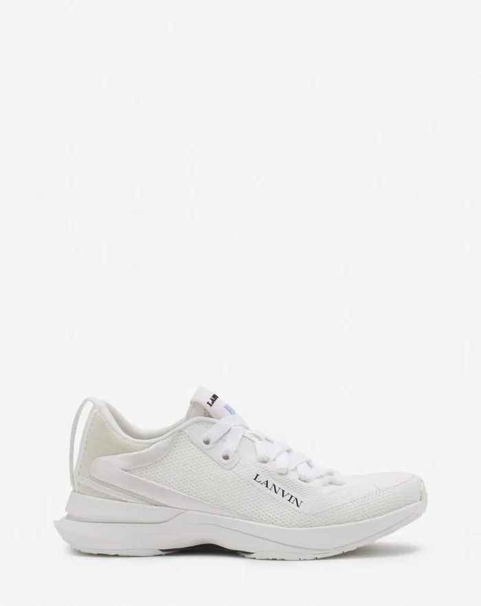 Women Lanvin Sneakers Li Mesh Sneakers Whitewhite