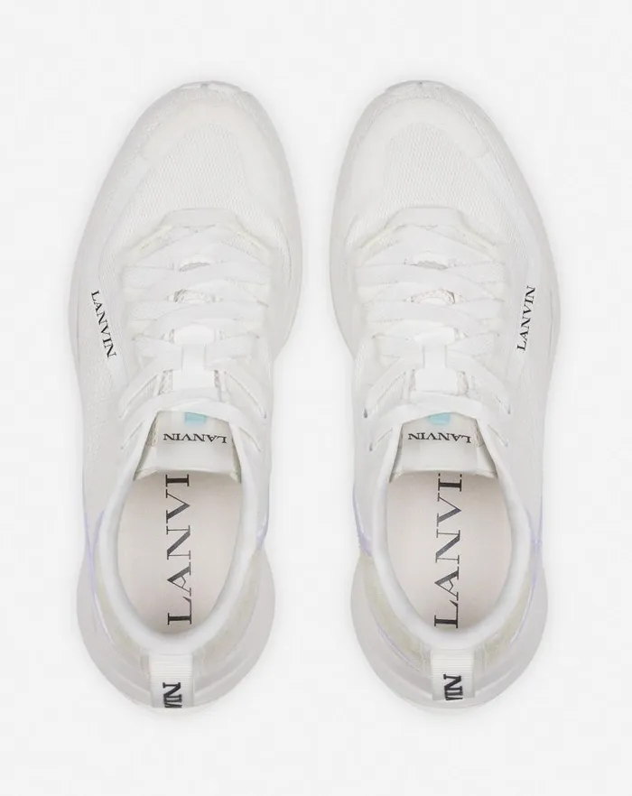 Women Lanvin Sneakers Li Mesh Sneakers Whitewhite