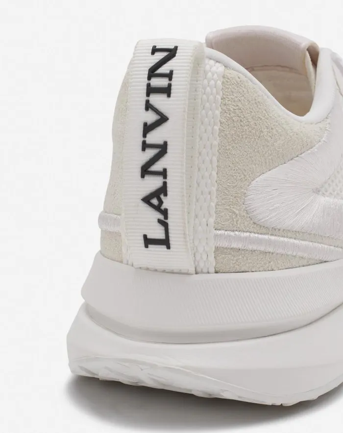 Women Lanvin Sneakers Li Mesh Sneakers Whitewhite