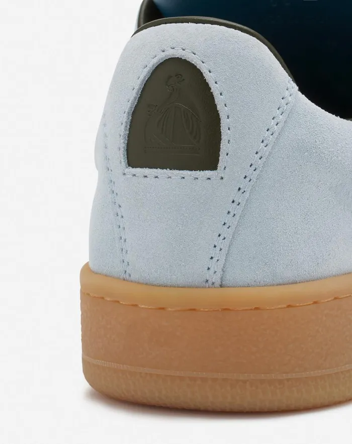 Women Lanvin Sneakers Lanvin X Future Hyper Curb Sneakers In Leather And Suede For Women Bluedark Blue Women Lanvin Sneakers Lanvin X Future Hyper Curb Sneakers In Leather And Suede For Women Bluedark Blue