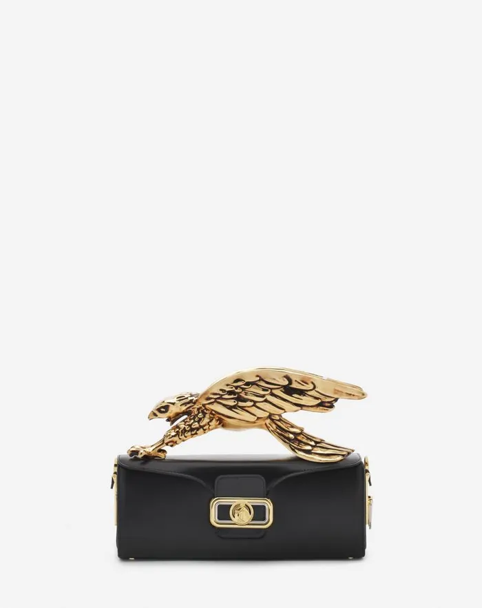 Women Lanvin Tote Bags and Top Handle Bags Lanvin X Future Pencil Mm Leather Bag Black