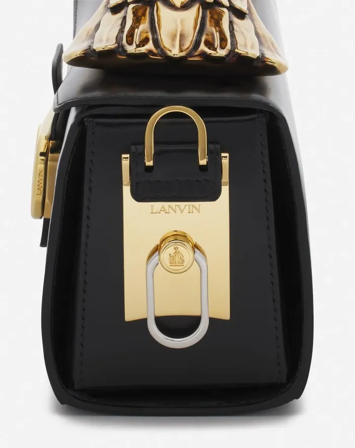 Women Lanvin Tote Bags and Top Handle Bags Lanvin X Future Pencil Mm Leather Bag Black Women Lanvin Tote Bags and Top Handle Bags Lanvin X Future Pencil Mm Leather Bag Black