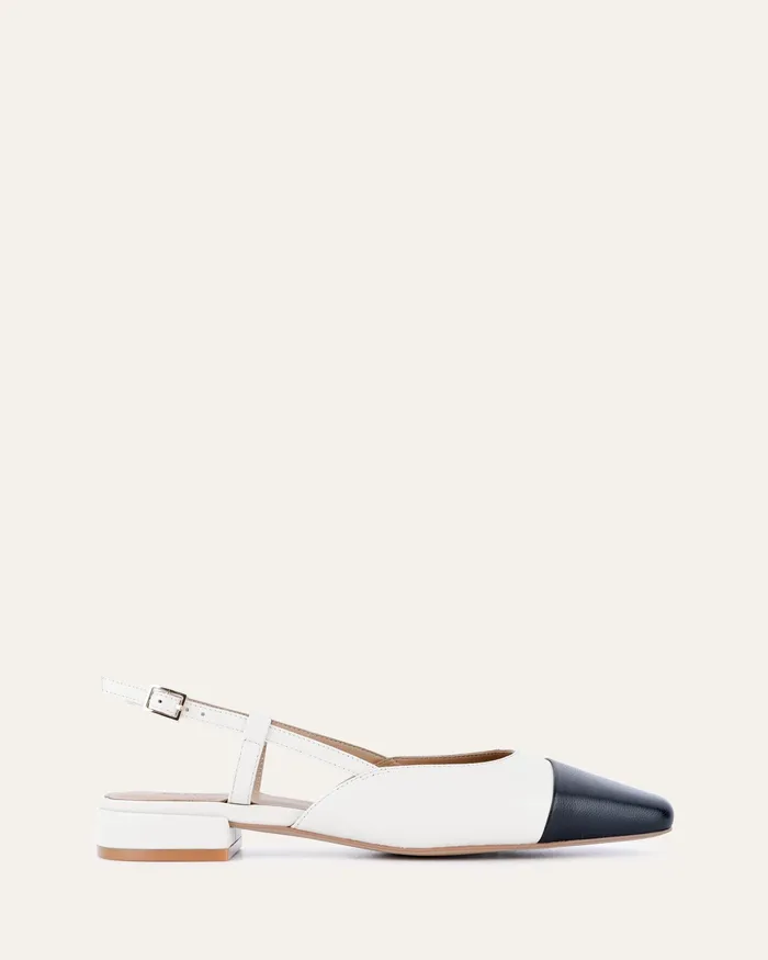 Women Leah dress flats off white multi DRESS jomercer