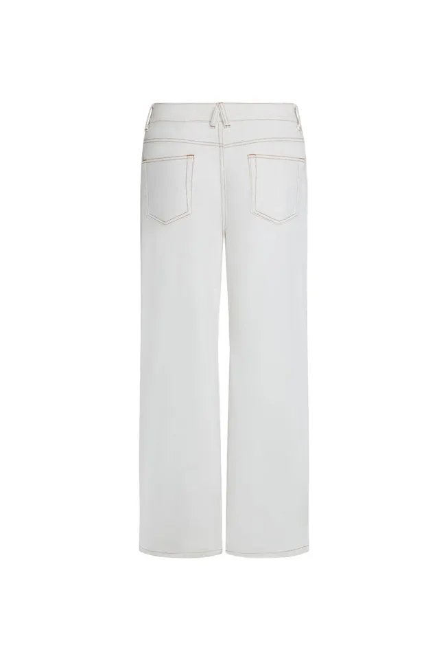 Women Lioness Fashion Bottoms TOP MODEL JEAN Porcelain