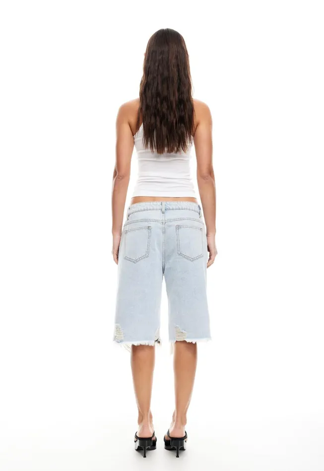 Women Lioness Fashion Denim BANKS JORT Light Denim Women Lioness Fashion Denim BANKS JORT Light Denim