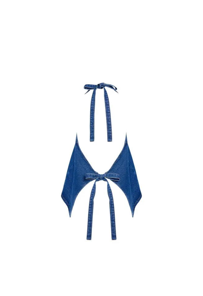Women Lioness Fashion Denim HILLS HALTER Dark Denim