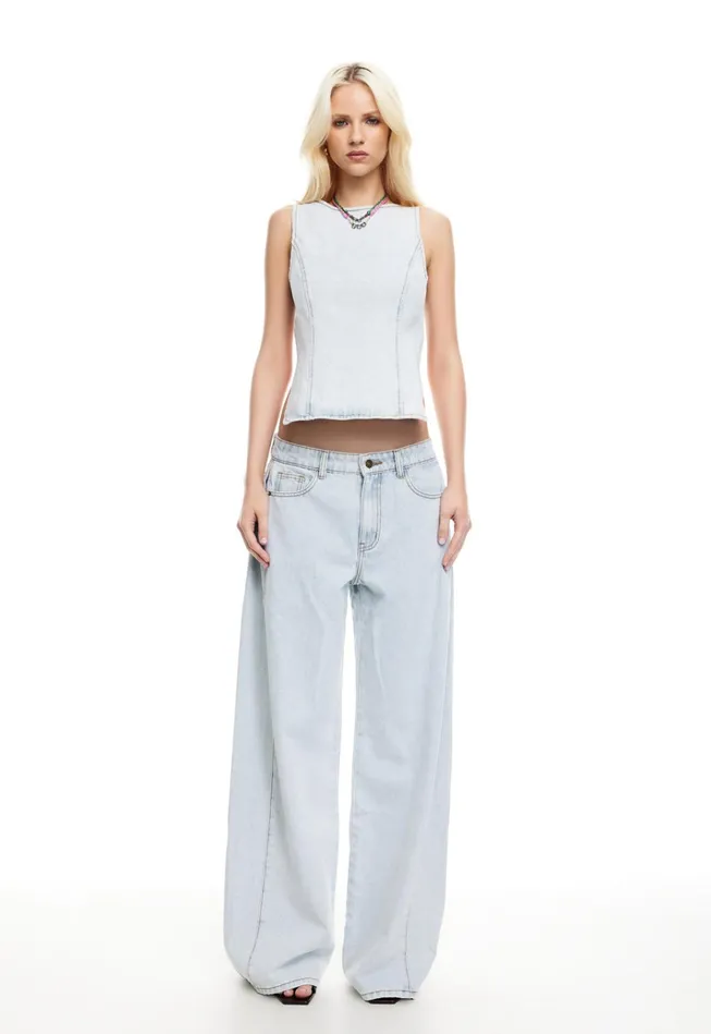 Women Lioness Fashion Denim WESTWOOD JEAN Light Denim Women Lioness Fashion Denim WESTWOOD JEAN Light Denim