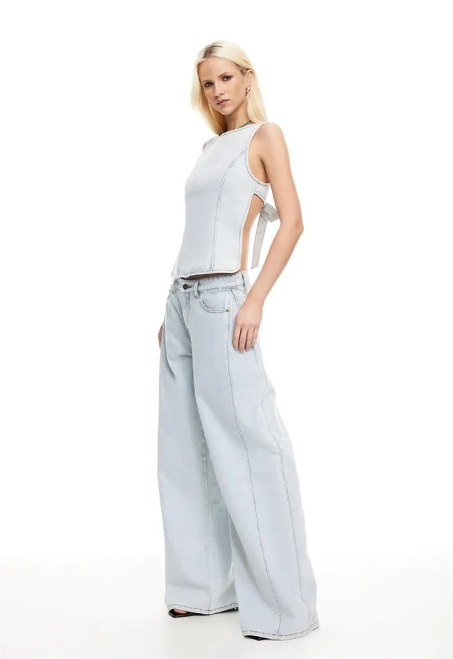 Women Lioness Fashion Denim WESTWOOD JEAN Light Denim Women Lioness Fashion Denim WESTWOOD JEAN Light Denim