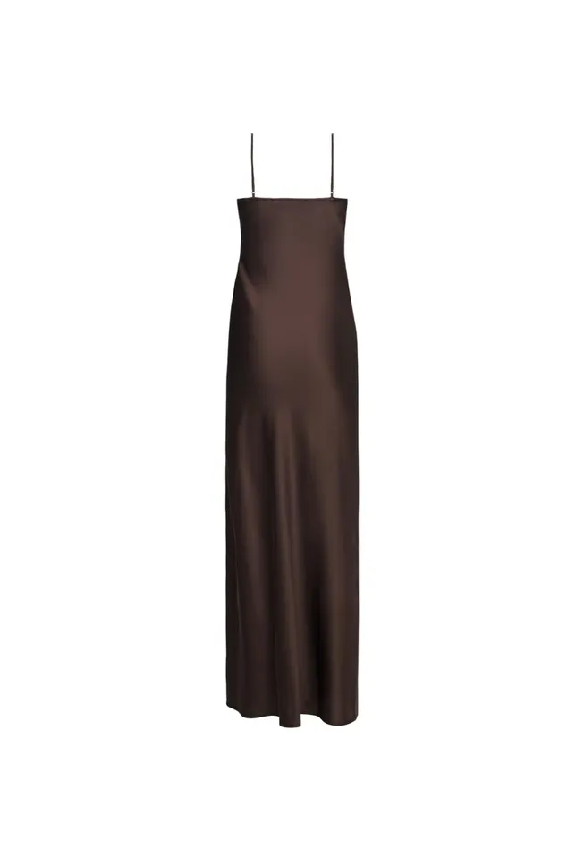 Women Lioness Fashion Dresses ABOUT A GIRL MAXI Chocolate