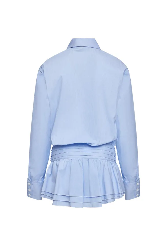 Women Lioness Fashion Dresses GIRLS GIRLS GIRLS MINI DRESS Blue