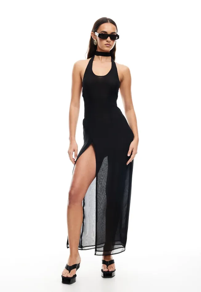 Women Lioness Fashion Dresses WESTWOOD MAXI DRESS Onyx
