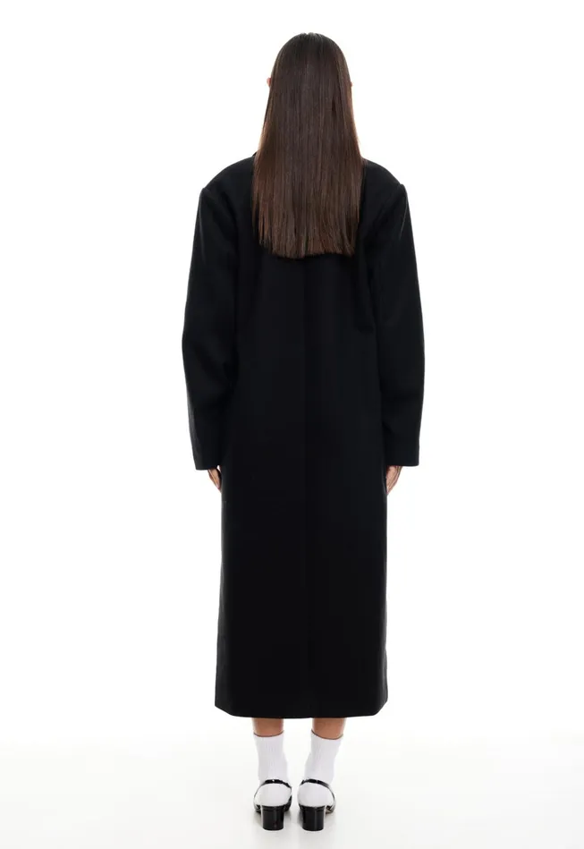 Women Lioness Fashion Outerwear OLSEN COAT Onyx