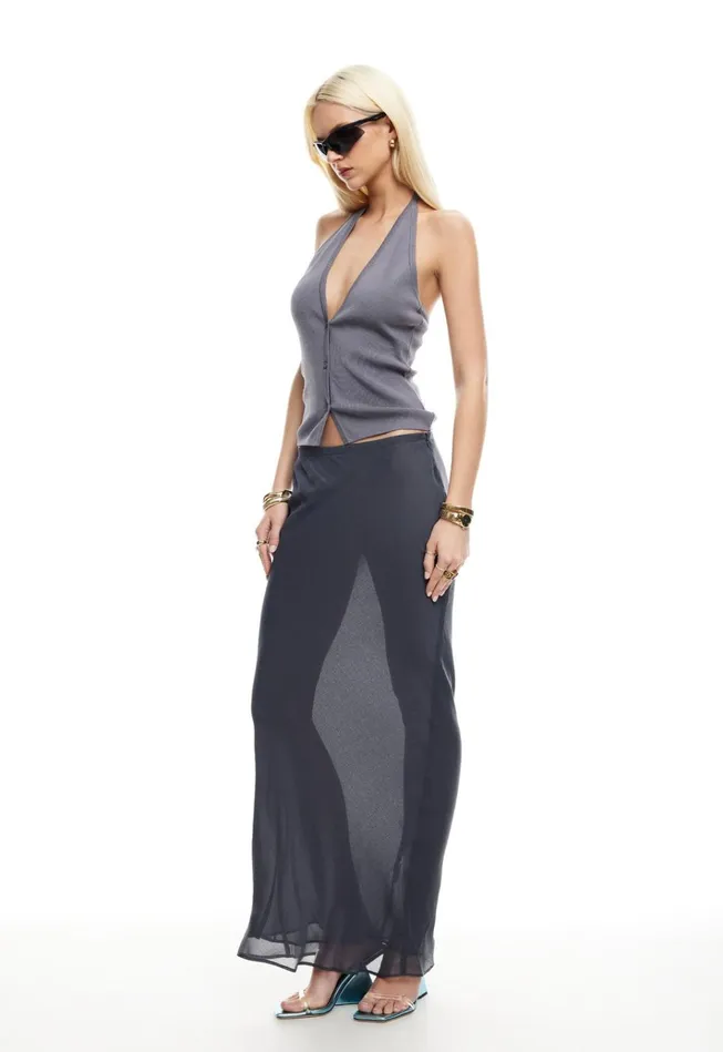 Women Lioness Fashion Skirts ENDLESS MAXI SKIRT Dark Olive Women Lioness Fashion Skirts ENDLESS MAXI SKIRT Dark Olive